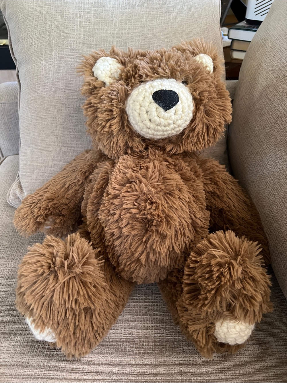 Claraloo handmade 20” x 20” bear.